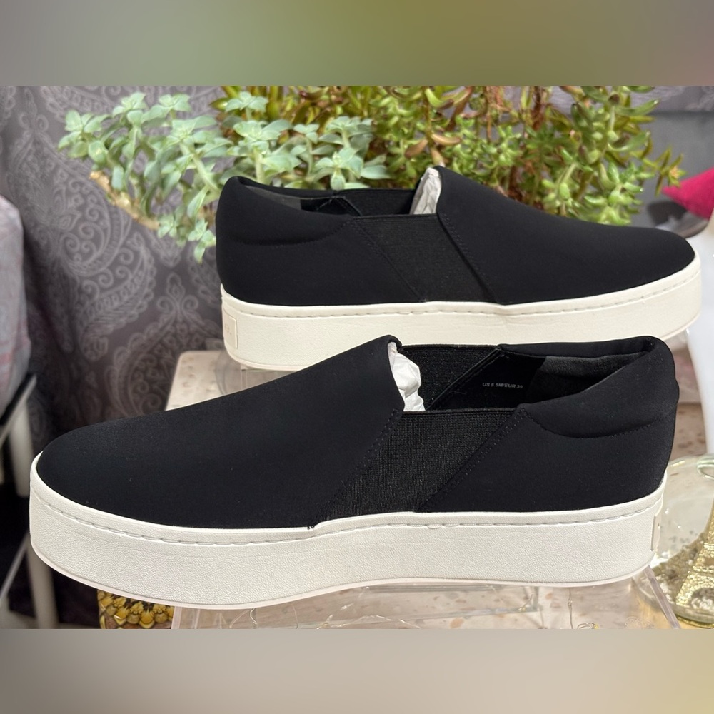 NEW Vince Womens Warren Slip-ons Sneaker Slip On Platform Sneaker, Size 8.5M - Picture 4 of 17
